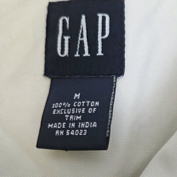 GAP Mid-Length Trench Coat Belt Women’s M Light Khaki Cotton - Picture 7 of 7